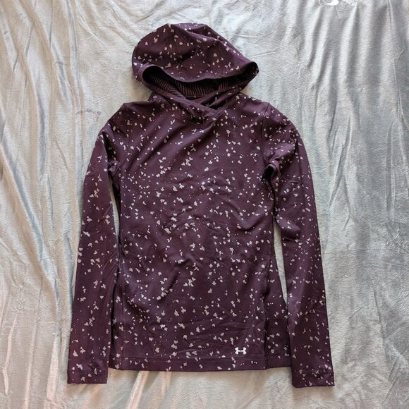 UnderArmour Cold Gear Hooded Athletic Top Small - Picture 1 of 3